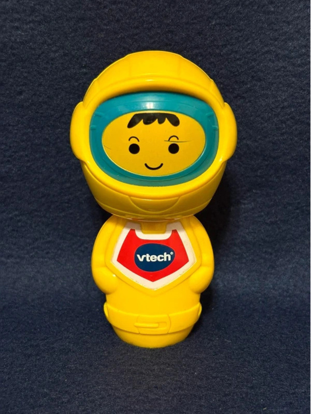 Vtech Move and Zoom Racer Yellow Driver Replacement Rattle Boy Race Car Figure